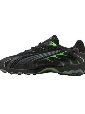 PUMA Inhale Lace Up Mens Black Sneakers Casual Shoes 40156001